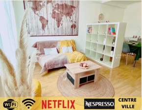 T2 Le Petit Aixois Centre Ville WIFI & Netflix-climatisation